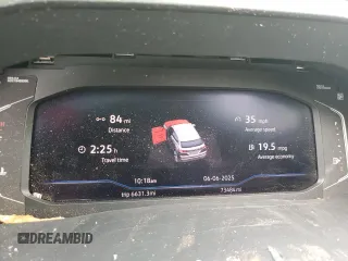 2020 Volkswagen Atlas SEL with VIN 1V2ME2CA2LC209938, listed as a Copart auction lot 59866725 with 73,484 mi miles and Salvage title. Bid and sale history available at DreamBid. Image 9.