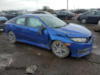 2016 Honda Civic Sedan EX with VIN 19XFC2F83GE057174, listed as a Copart auction lot 50207535 with 79,872 mi miles and Clean Title. Bid and sale history available at carsss.com. Image 4.