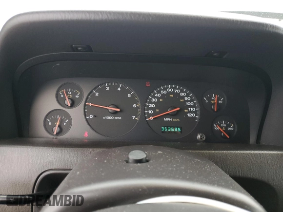 2000 Jeep Grand Cherokee Laredo z VIN 1J4GW48S8YC335926, wystawiony jako Copart lot #80693454 z przebiegiem 353 635 mil mil oraz Nie do naprawy • Non repairable. Historia ofert i sprzedaży dostępna na DreamBid. Obrazek 9.