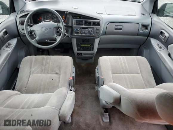 2000 Toyota Sienna CE with VIN 4T3GF19C0YU301648, listed as a Copart auction lot 49411324 with 227,142 mi miles and Salvage Title. Bid and sale history available at carsss.com. Image 8.