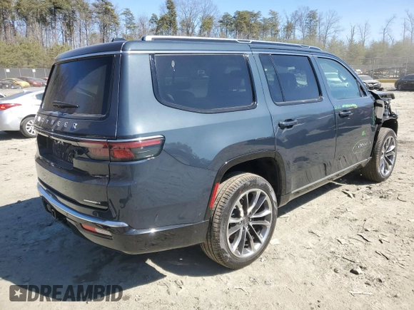 2024 Jeep Wagoneer Series III with VIN 1C4SJVDP7RS141272, listed as a Copart auction lot 48513145 with 195 mi miles and Salvage Title. Bid and sale history available at DreamBid. Image 3.