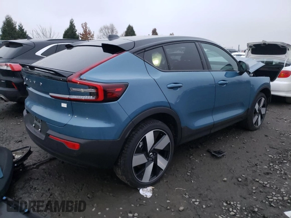 2022 Volvo C40 Ultimate с VIN YV4ED3GB6N2002492, выставлен на аукционе Copart как лот 69524222 с пробегом 3 620 миль миль и . История ставок и продаж доступна на DreamBid. Изображение 3.
