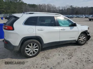 2016 Jeep Cherokee Limited with VIN 1C4PJMDS7GW254214, listed as a Copart auction lot 46733055 with 130,117 mi miles and Salvage Title. Bid and sale history available at DreamBid. Image 3.