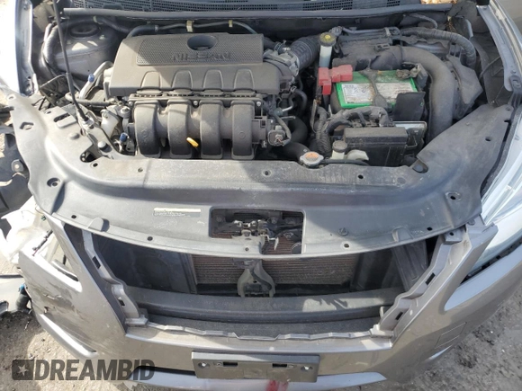 2015 Nissan Sentra SV with VIN 3N1AB7AP7FY343487, listed as a Copart auction lot 48454295 with 69,990 mi miles and Salvage Title. Bid and sale history available at carsss.com. Image 12.