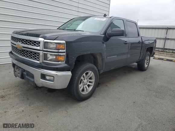 2014 Chevrolet Silverado 1500 LT with VIN 3GCPCREC9EG417780, listed as a Copart auction lot 48992355 with 140,121 mi miles and Clean Title. Bid and sale history available at carsss.com. Image 1.