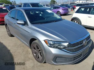 2022 Volkswagen Jetta SE with VIN 3VW7M7BU1NM019993, listed as a IAAI auction lot 42087376 with 74,596 mi miles and . Bid and sale history available at DreamBid. Image 1.
