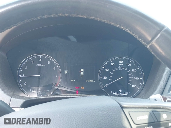 2015 Hyundai Genesis 3.8L with VIN KMHGN4JE7FU089628, listed as a IAAI auction lot 41909334 with 212,262 mi miles. Bid and sale history available at carsss.com. Image 7.