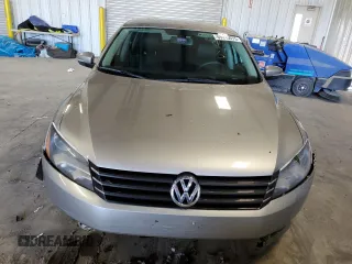 2013 Volkswagen Passat Wolfsburg Edition with VIN 1VWAP7A3XDC009100, listed as a Copart auction lot 89315075 with 143,125 mi miles and Salvage Title. Bid and sale history available at carsss.com. Image 5.