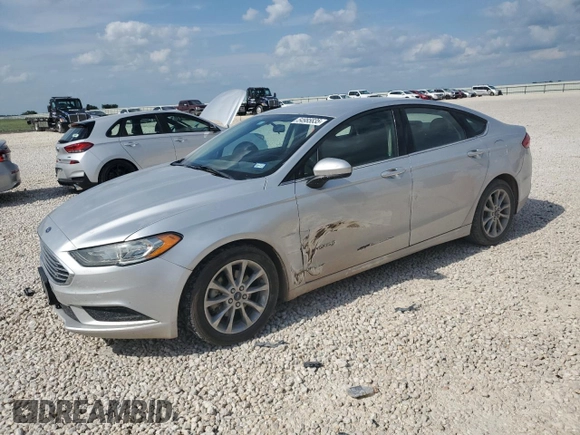 2017 Ford Fusion Hybrid SE with VIN 3FA6P0LU2HR238244, listed as a Copart auction lot 54985835 with 163,916 mi miles and Clean title. Bid and sale history available at DreamBid. Image 1.