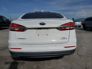 2019 Ford Fusion Hybrid SE with VIN 3FA6P0LU4KR272158, listed as a Copart auction lot 50956585 with 180,925 mi miles and Salvage Title. Bid and sale history available at carsss.com. Image 6.