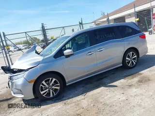 2024 Honda Odyssey Touring с VIN 5FNRL6H88RB046282, выставлен на аукционе IAAI как лот 42223669 с пробегом Не указан миль и . История ставок и продаж доступна на DreamBid. Изображение 2.