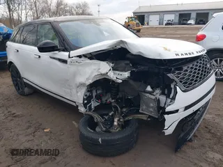 2020 Land Rover Range Rover Velar S with VIN SALYB2EX9LA287831, listed as a IAAI auction lot 41667186 with 46,965 mi miles and . Bid and sale history available at DreamBid. Image 1.