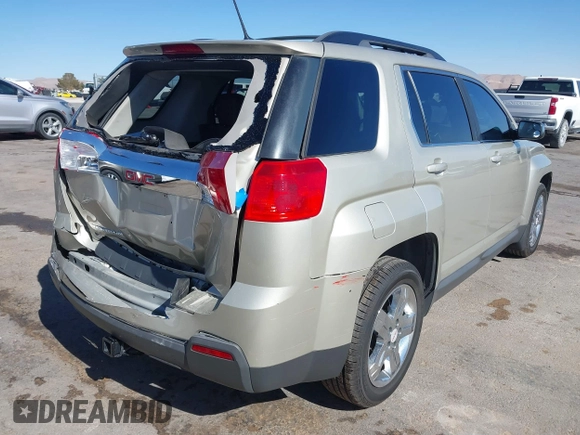 2013 GMC Terrain SLT with VIN 2GKALUEK8D6201692, listed as a IAAI auction lot 41436773 with 108,964 mi miles and . Bid and sale history available at carsss.com. Image 4.