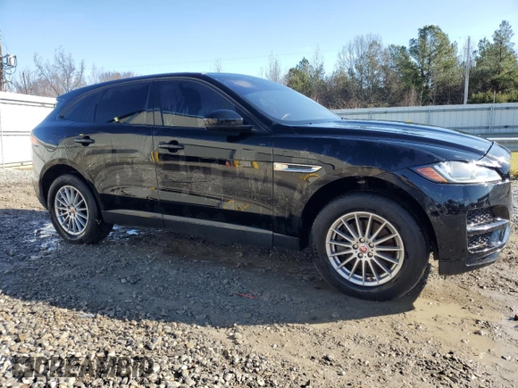 2017 Jaguar F-Pace 35t with VIN SADCS2BV3HA056133, listed as a Copart auction lot 85580354 with 92,504 mi miles and Clean Title. Bid and sale history available at DreamBid. Image 4.