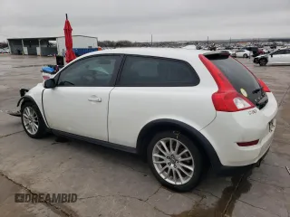 2012 Volvo C30 with VIN YV1672MK4C2274561, listed as a Copart auction lot 45050385 with Not Provided miles and Salvage Title. Bid and sale history available at DreamBid. Image 2.