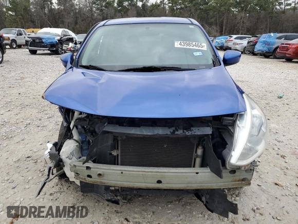 2015 Nissan Versa S Plus with VIN 3N1CN7AP2FL882399, listed as a Copart auction lot 43985465 with 123,709 mi miles and Salvage Title. Bid and sale history available at DreamBid. Image 5.
