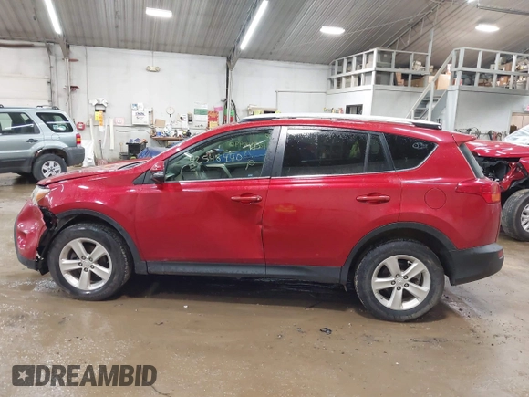 2013 Toyota RAV4 XLE with VIN JTMRFREV1DD023137, listed as a IAAI auction lot 42548440 with 118,067 mi miles and . Bid and sale history available at DreamBid. Image 14.