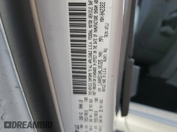 2010 Jeep Wrangler Sahara с VIN 1J4AA5D10AL181225, выставлен на аукционе Copart как лот 79696464 с пробегом 90 139 миль миль и Списание • Salvage title. История ставок и продаж доступна на DreamBid. Изображение 12.