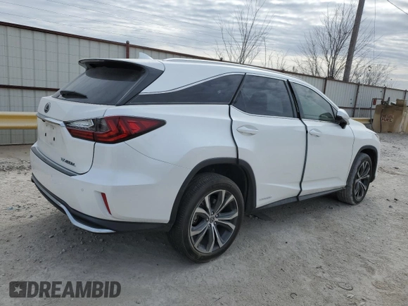 2019 Lexus RX with VIN JTJDGKCA1K2007668, listed as a Copart auction lot 36819493 with 72,028 mi miles. Bid and sale history available at carsss.com. Image 3.