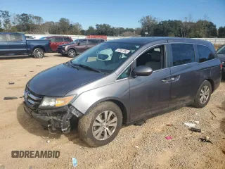 2016 Honda Odyssey EX-L with VIN 5FNRL5H61GB094731, listed as a Copart auction lot 87867085 with 243,837 mi miles and Salvage Title. Bid and sale history available at carsss.com. Image 1.