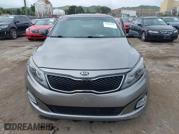 2015 Kia Optima EX with VIN 5XXGN4A7XFG423145, listed as a IAAI auction lot 42068943 with 113,730 mi miles and . Bid and sale history available at DreamBid. Image 12.