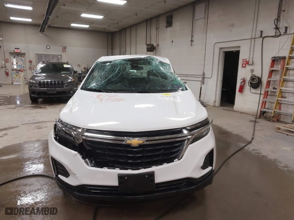 2022 Chevrolet Equinox LS with VIN 3GNAXSEV3NS170280, listed as a IAAI auction lot 41729722 with 44,412 mi miles. Bid and sale history available at carsss.com. Image 13.