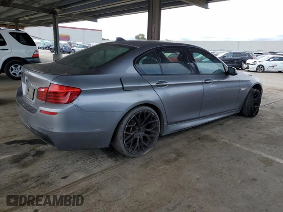 2014 BMW 5 Series 528i with VIN WBA5A5C50ED508781, listed as a Copart auction lot 52254235 with 368,416 mi miles and Clean Title. Bid and sale history available at DreamBid. Image 3.