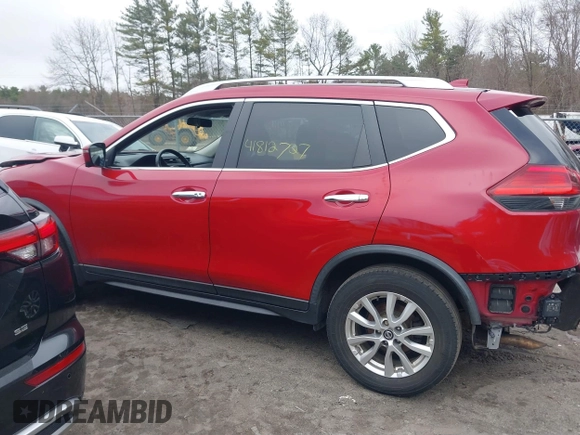 2017 Nissan Rogue S with VIN JN8AT2MV4HW277616, listed as a IAAI auction lot 41812727 with 78,815 mi miles. Bid and sale history available at carsss.com. Image 14.