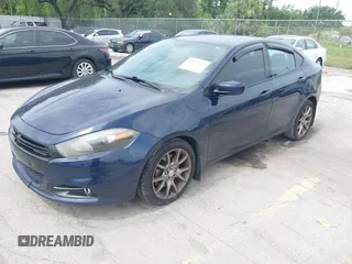 2014 Dodge Dart SXT z VIN 1C3CDFBB4ED861351, wystawiony jako IAAI lot #42435633 z przebiegiem 172 217 mil mil oraz . Historia ofert i sprzedaży dostępna na DreamBid. Obrazek 2.
