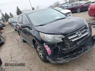 2014 Honda CR-V LX with VIN 2HKRM4H31EH602921, listed as a IAAI auction lot 41694590 with 161,370 mi miles. Bid and sale history available at carsss.com. Image 1.