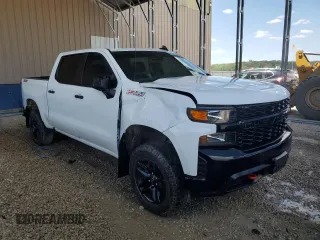 2022 Chevrolet Silverado 1500 Custom Trail Boss with VIN 1GCPYCEK8NZ174114, listed as a Copart auction lot 47652855 with 71,851 mi miles and Salvage Title. Bid and sale history available at DreamBid. Image 4.
