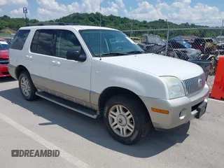 2003 Mercury Mountaineer Convenience с VIN 4M2DU86K83ZJ54012, выставлен на аукционе IAAI как лот 42595910 с пробегом 181 193 миль миль и . История ставок и продаж доступна на DreamBid. Изображение 1.