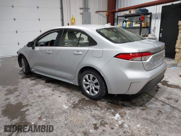 2023 Toyota Corolla Hybrid LE with VIN JTDBDMHE6P3003191, listed as a IAAI auction lot 41562160 with 86,206 mi miles. Bid and sale history available at carsss.com. Image 3.