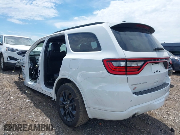 2024 Dodge Durango R/T Plus with VIN 1C4SDJCT7RC143659, listed as a IAAI auction lot 39734199 with Not provided miles and . Bid and sale history available at DreamBid. Image 3.