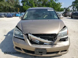2007 Honda Odyssey EX-L z VIN 5FNRL38607B418045, wystawiony jako Copart lot #51469885 z przebiegiem 180 108 mil mil oraz Szkoda całkowita • Salvage title. Historia ofert i sprzedaży dostępna na DreamBid. Obrazek 5.