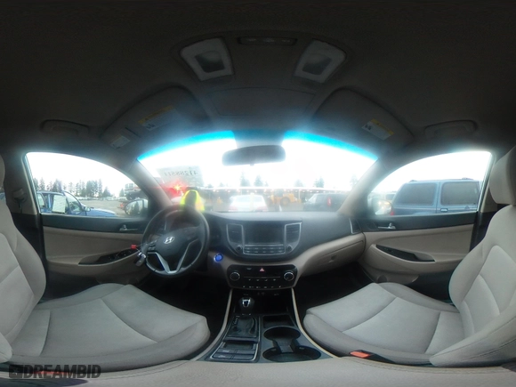 2017 Hyundai Tucson Value with VIN KM8J33A28HU301869, listed as a IAAI auction lot 41288511 with 111,143 mi miles. Bid and sale history available at carsss.com. Image 18.