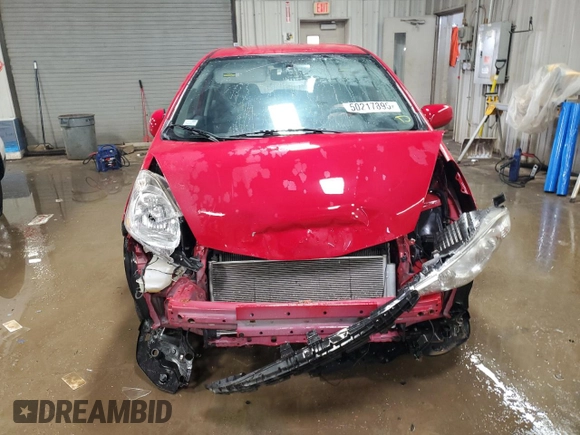 2010 Honda Fit Sport with VIN JHMGE8H46AC017339, listed as a Copart auction lot 50217895 with 102,821 mi miles and Salvage Title. Bid and sale history available at carsss.com. Image 5.