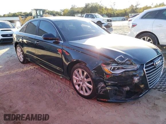 2016 Audi A6 2.0T Premium Plus with VIN WAUDFAFC6GN057613, listed as a Copart auction lot 82015374 with 121,319 mi miles and Salvage Title. Bid and sale history available at carsss.com. Image 4.