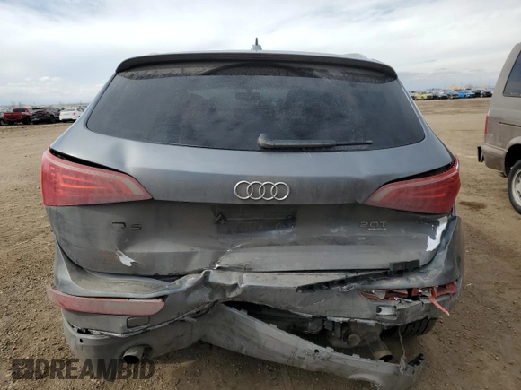 2012 Audi Q5 2.0T Premium Plus with VIN WA1LFAFP0CA124669, listed as a Copart auction lot 47990035 with 0 mi miles and Salvage Title. Bid and sale history available at carsss.com. Image 6.