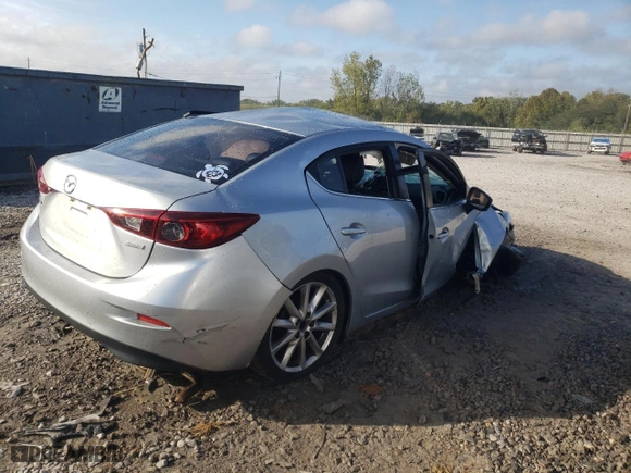 2017 Mazda Mazda3 4-Door Touring with VIN JM1BN1V72H1104534, listed as a Copart auction lot 72971974 with 0 mi miles and Non Repairable. Bid and sale history available at carsss.com. Image 3.