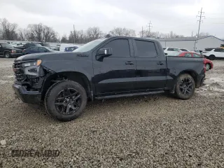 2024 Chevrolet Silverado 1500 RST with VIN 2GCUDEED5R1259289, listed as a Copart auction lot 46153015 with 8,805 mi miles and Salvage Title. Bid and sale history available at carsss.com. Image 1.