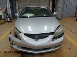 2005 Acura RSX with VIN JH4DC54815S006101, listed as a Copart auction lot 43163545 with 155,070 mi miles and Salvage title. Bid and sale history available at DreamBid. Image 5.