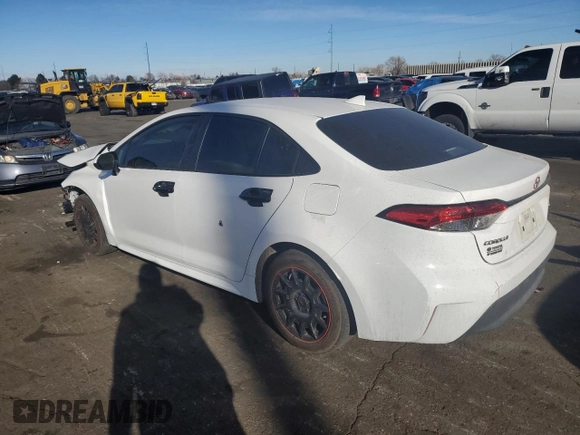 2024 Toyota Corolla LE with VIN 5YFB4MDE9RP180916, listed as a Copart auction lot 41411755 with 23,800 mi miles and Salvage Title. Bid and sale history available at carsss.com. Image 2.