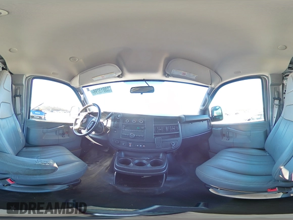 2018 Chevrolet Express Cargo with VIN 1GCWGAFG4J1338495, listed as a Copart auction lot 88013295 with 141,681 mi miles and Salvage title. Bid and sale history available at DreamBid. Image 16.