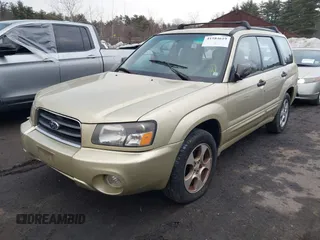 2003 Subaru Forester XS with VIN JF1SG65683H734188, listed as a IAAI auction lot 41584619 with 242,536 mi miles. Bid and sale history available at carsss.com. Image 2.