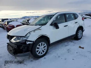 2017 Nissan Rogue SV with VIN KNMAT2MV6HP573601, listed as a Copart auction lot 45117385 with 70,856 mi miles and Salvage Title. Bid and sale history available at carsss.com. Image 1.
