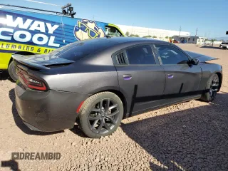 2020 Dodge Charger SXT with VIN 2C3CDXBG0LH101290, listed as a Copart auction lot 56560135 with 95,955 mi miles and Salvage title. Bid and sale history available at DreamBid. Image 3.