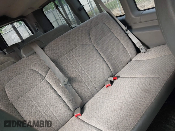 2014 Chevrolet Express Passenger LS with VIN 1GAWGPFG6E1173373, listed as a IAAI auction lot 42275513 with 26,642 mi miles and . Bid and sale history available at DreamBid. Image 8.