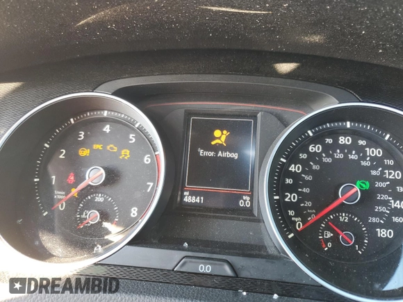 2017 Volkswagen GTI S z VIN 3VW447AU5HM002056, wystawiony jako Copart lot #56643855 z przebiegiem 48 841 mil mil oraz Szkoda całkowita • Salvage title. Historia ofert i sprzedaży dostępna na DreamBid. Obrazek 9.