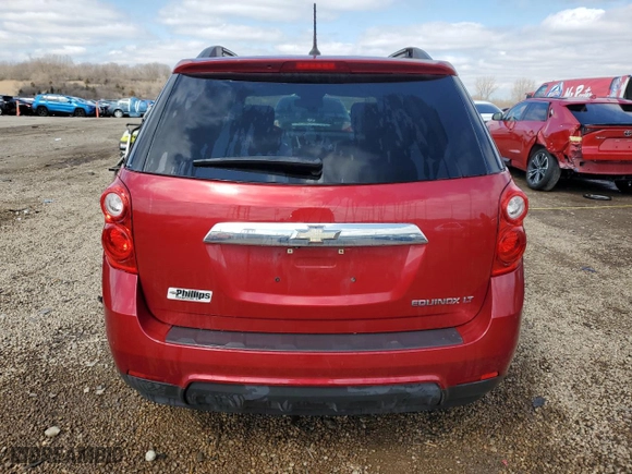 2013 Chevrolet Equinox LT with VIN 2GNALDEK1D1129346, listed as a Copart auction lot 50917345 with 39,317 mi miles and Salvage Title. Bid and sale history available at carsss.com. Image 6.